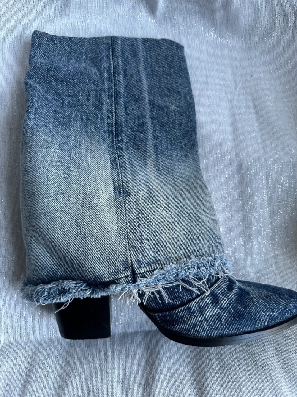 new steve madden denim livvy size 8